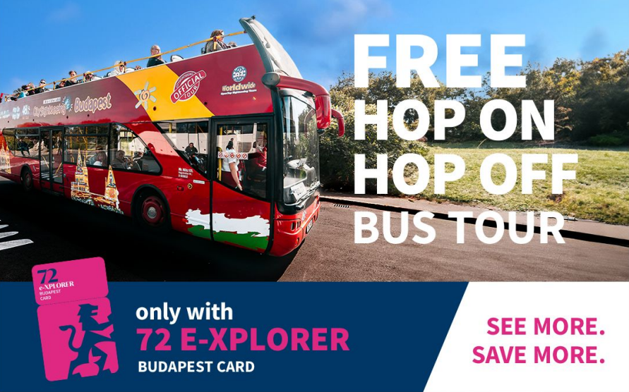 Budapest Card 72h eXPLORER the Digital City Card